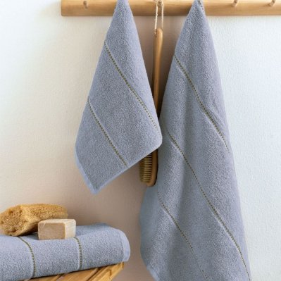 Σετ Πετσέτες Μπάνιου (3τμχ) Cler Gray Palamaiki