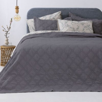 Σετ Κουβερλί Μονό Ifigeneia Gray Palamaiki