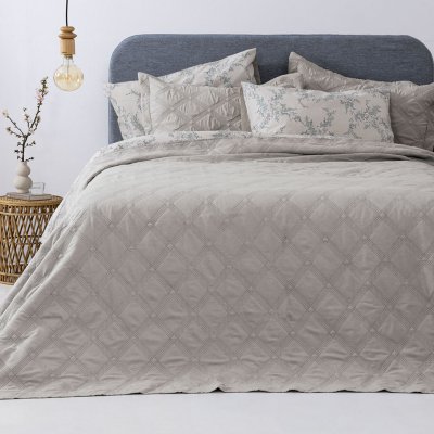 Σετ Κουβερλί Υπέρδιπλο Ifigeneia Beige Palamaiki