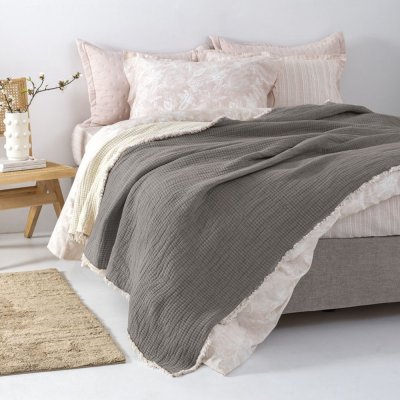 Κουβερτόριο Μονό Mous Gray Palamaiki