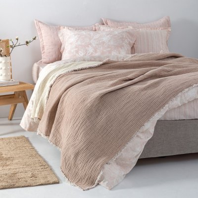 Κουβερτόριο Υπέρδιπλο Mous Beige Palamaiki
