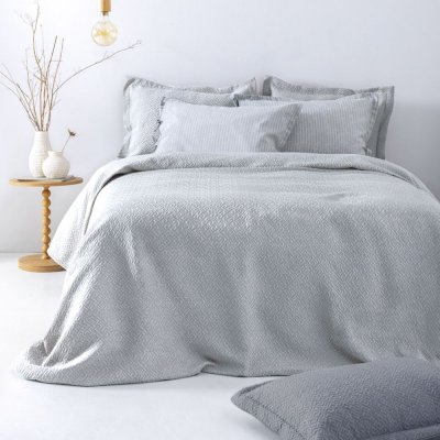 Κουβερτόριο Μονό Zoe Silver Palamaiki