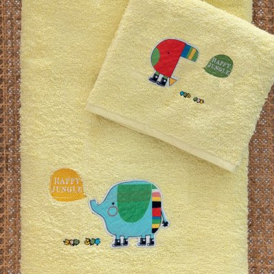 Σετ Πετσέτες Παιδικές (2τμχ) Jungler Palamaiki