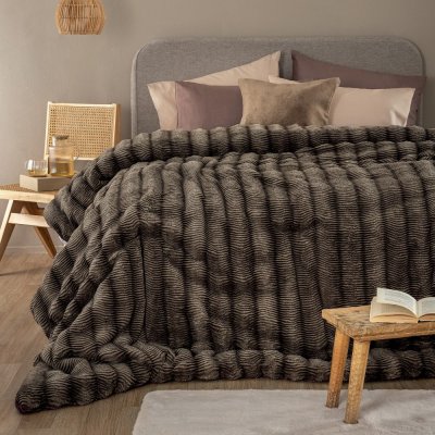 Κουβερτοπάπλωμα Υπέρδιπλο Juno Taupe Palamaiki