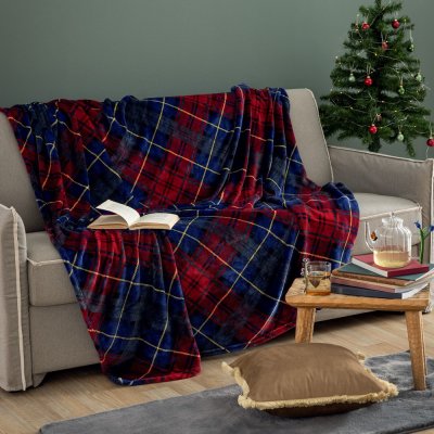 Κουβέρτα Fleece Μονή Claus Palamaiki