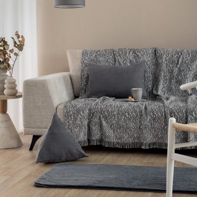 Χαλί Κρεβατοκάμαρας (60x140) Lagos Grey Palamaiki