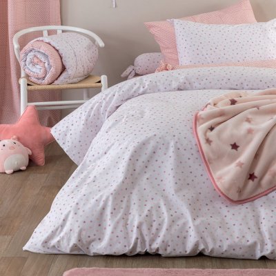 Σεντόνι Κούνιας BB101 Rose Palamaiki