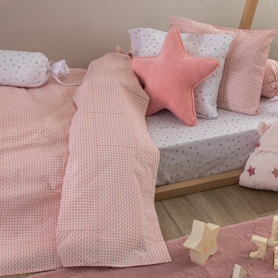 Σεντόνι Μονό Με Λάστιχο BB100 Rose Palamaiki