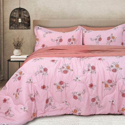 Σετ Πάπλωμα + Σεντόνια Υπέρδιπλα (5τμχ) B0694 Palamaiki