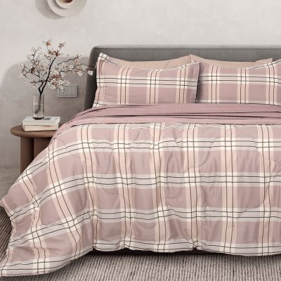 Σετ Πάπλωμα + Σεντόνια Υπέρδιπλα (5τμχ) B0697 Palamaiki