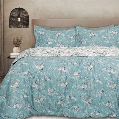 Σετ Πάπλωμα + Σεντόνια Υπέρδιπλα (5τμχ) B0698 Palamaiki