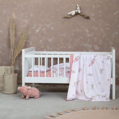 Σετ Σεντόνια Κούνιας Bunny Love Nima Kids