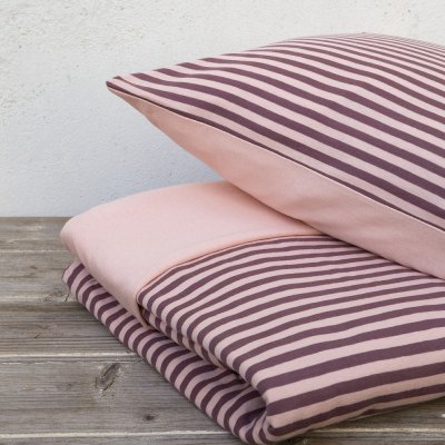 Σετ Παπλωματοθήκη Μονή Suave Dark Pink Nima Home