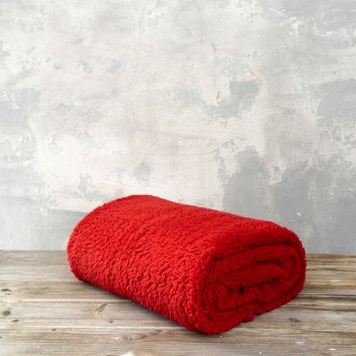 Κουβέρτα Fleece Υπέρδιπλη Manta Red Nima Home