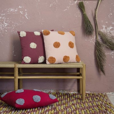 Διακοσμητικό Μαξιλάρι Borla Pink Nima Home