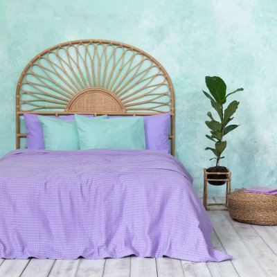 Κουβέρτα Πικέ Υπέρδιπλη Habit Lavender Nima Home