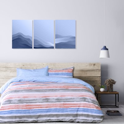 Κουβερλί Μονό Riva Blue Kocoon