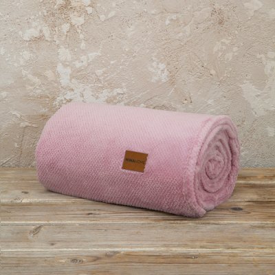 Κουβέρτα Fleece Μονή Mellow Pink Nima Home