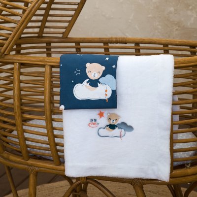 Κουβέρτα Fleece Λίκνου Nighty Night Nima Kids