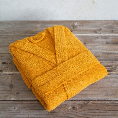 Μπουρνούζι Με Κουκούλα Molle Gold Kocoon