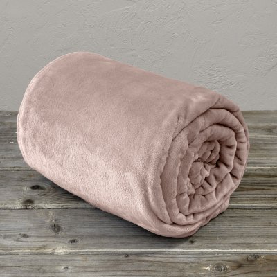 Κουβέρτα Fleece Μονή Meleg Light Pink Kocoon