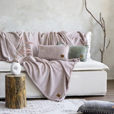 Ριχτάρι-Κουβέρτα Καναπέ Macia Nude Nima Home