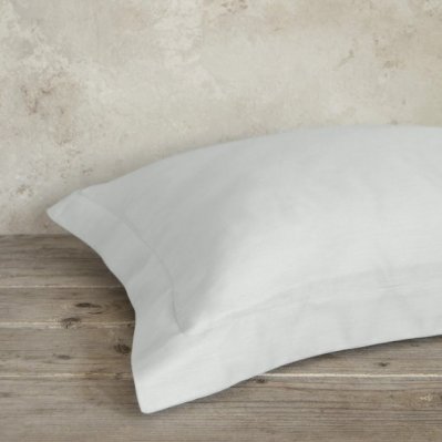 Ζεύγος Μαξιλαροθήκες Superior Satin Soft Gray Nima Home