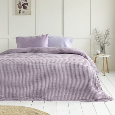Κουβέρτα Πικέ Μονή Comfy Warm Lilac Nima Hotelling
