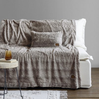 Κουβέρτα Καναπέ Velure Cigar Beige Nima Home