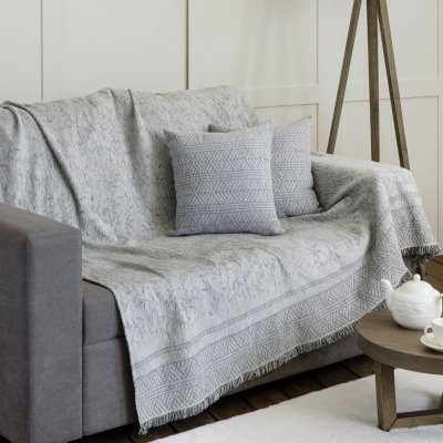 Ριχτάρι Πολυθρόνας (180x180) Hiver Gray Nima Home