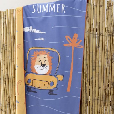 Παιδική Πετσέτα Θαλάσσης Δύο Όψεων Lion Trip Nima Kids