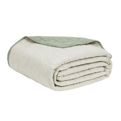 Κουβερλί Υπέρδιπλο Nala Wild Beige / Green Nima Home