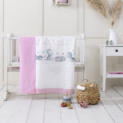 Σετ Σεντόνια Λίκνου Baby Love Nima Kids