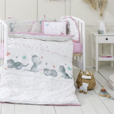 Σετ Παπλωματοθήκη Κούνιας Baby Love Nima Kids