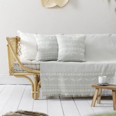 Ριχτάρι Πολυθρόνας (180x180) Raiza Gray Nima Home