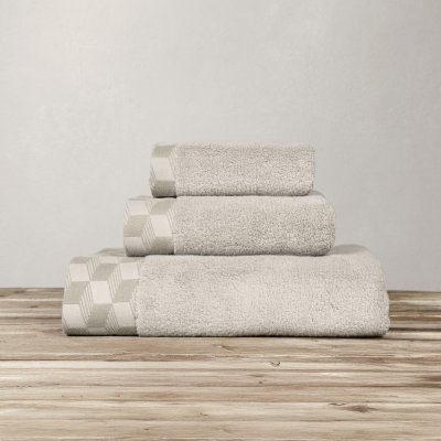 Πετσέτα Σώματος Luxe Light Taupe Nima Home