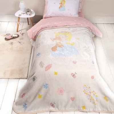 Κουβέρτα Βελουτέ Μονή Forest Fairy Nima Kids