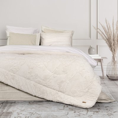 Κουβερτοπάπλωμα Υπέρδιπλο Elara Light Beige Nima Home