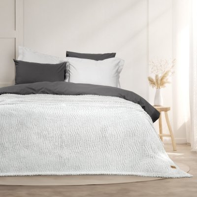 Κουβέρτα Fleece Υπέρδιπλη Serenus Gray Nima Home
