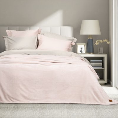 Κουβέρτα Fleece Μονή Alpa Light Pink Nima Home