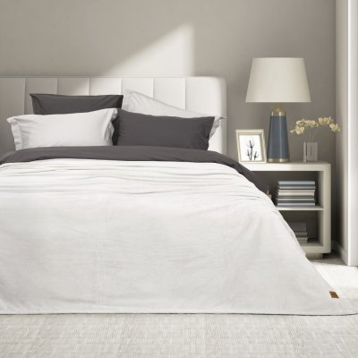 Κουβέρτα Fleece Υπέρδιπλη Alpa Gray Nima Home