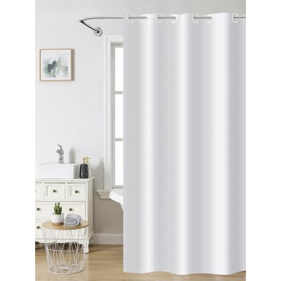 Κουρτίνα Μπάνιου (180x200) White Nima Home