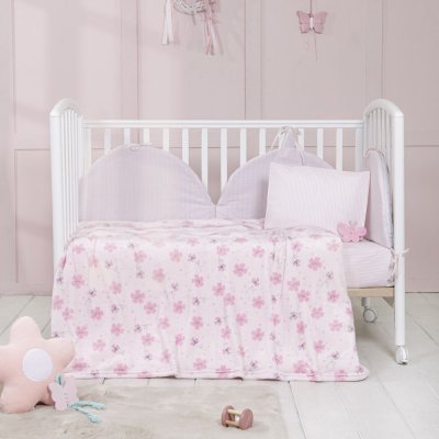 Κουβέρτα Fleece Κούνιας Bloomie Nima Kids