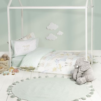 Σετ Παπλωματοθήκη Μονή Happy Place Nima Kids