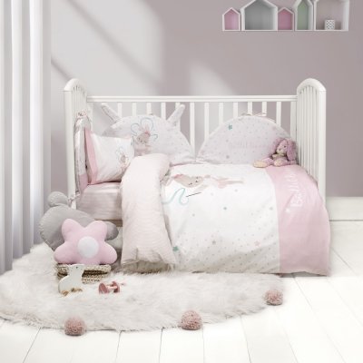 Σετ Σεντόνια Κούνιας Ballet Bunny Nima Kids