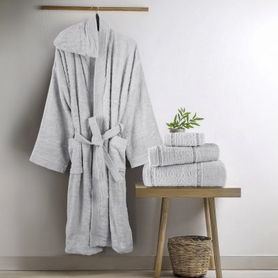 Μπουρνούζι Με Κουκούλα Spa Nima Home