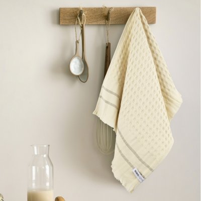 Πετσέτα Κουζίνας Waffle Light Beige Nima Home