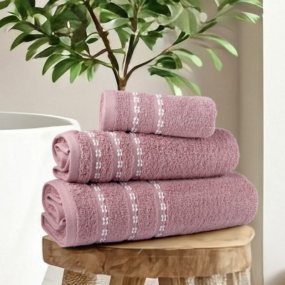 Σετ Πετσέτες Μπάνιου (3τμχ) Retour Apple Pink Nima Home