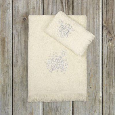 Σετ Πετσέτες Βρεφικές (2τμχ) Little Stars Kocoon