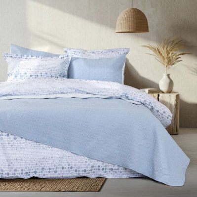 Κουβερλί Μονό Orion Sky Blue / Light Blue Nima Home